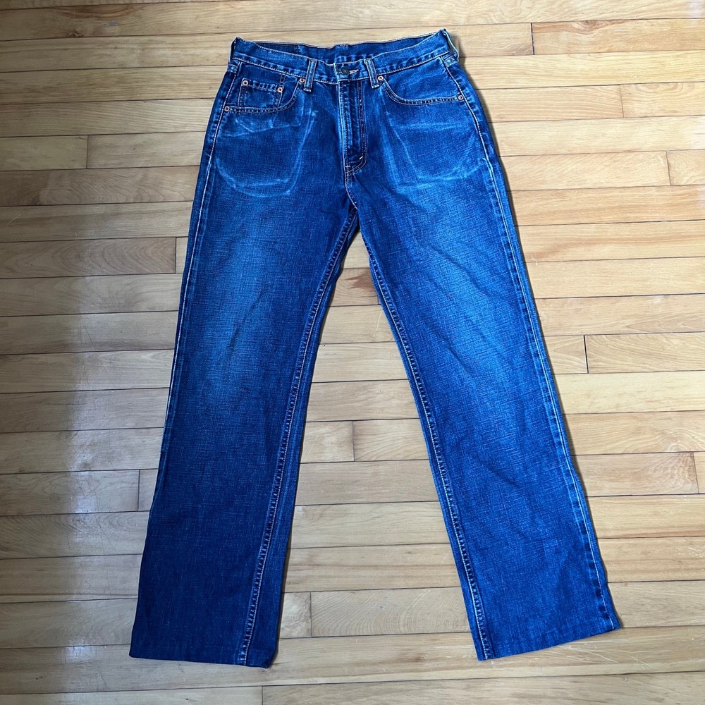 Levis 517 Bootcut Jeans Blue Denim Mens 29x31 Medium Wash 5-Pocket Zip Fly